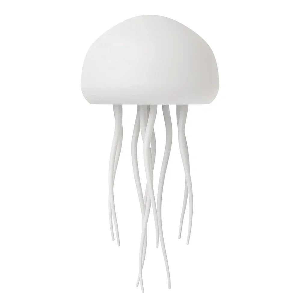 Cartoon Dancing Jellyfish Night Light RGB Gradient Cute Jellyfish Bedside Lamp Voice Control Type-C Charging LED Night Lamp